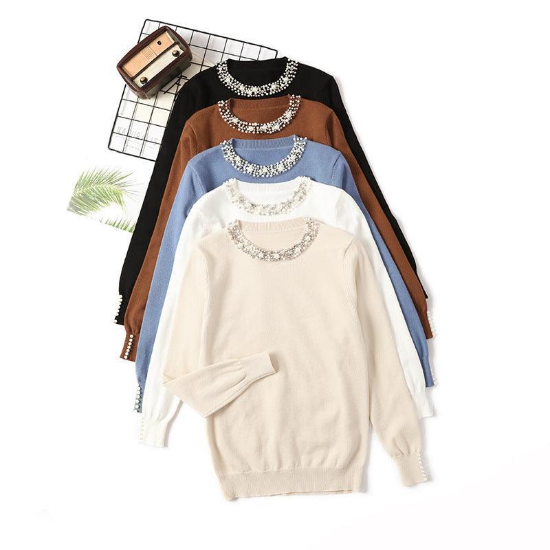 Beaded pullover women - Trendy Mix
