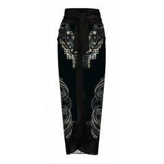 Floral Print One-Piece Swimwear for Women - Trendy Mix