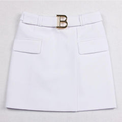 Trendy Slim Mini Skirt - Trendy Mix