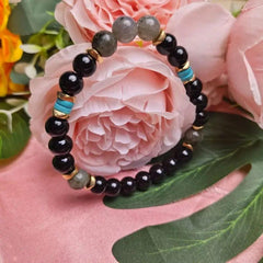 8mm Beaded Bracelet - Trendy Mix