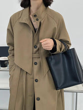 Irregular Trench Coat for Women 2024