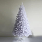 Artificial White PVC Christmas Tree with Metal Stand - 120cm to 300cm - Trendy Mix