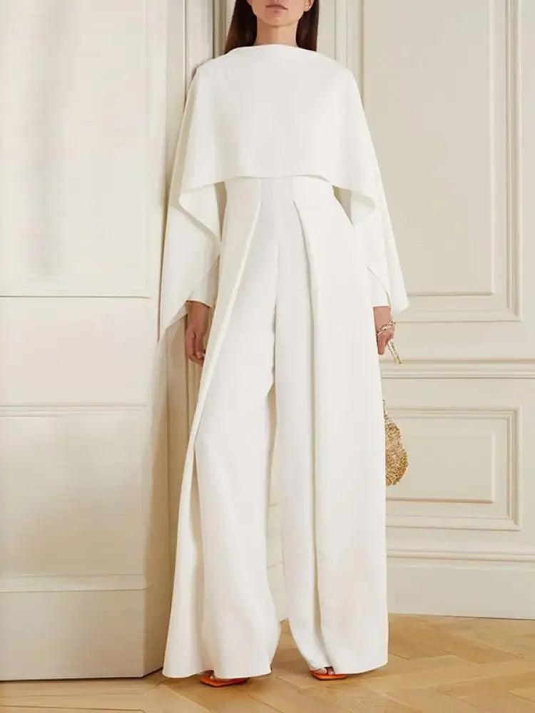 2024 Women's Elegant Wide Leg Jumpsuit - Trendy Mix