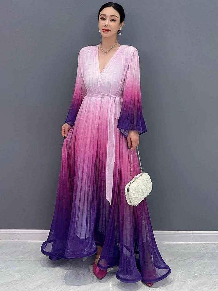 Elegant Casual Loose Dress for Women 2024 - Trendy Mix