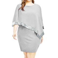 Sparkle & Sleek Off-Shoulder Mini Dress - Trendy Mix
