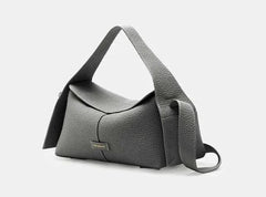 Luxe Leather Crossbody Bag - Trendy Mix