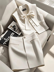 Fashion Foreign Style Minimalist Two-Piece Set - Trendy Mix