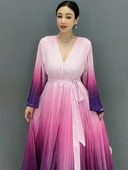 Elegant Casual Loose Dress for Women 2024 - Trendy Mix