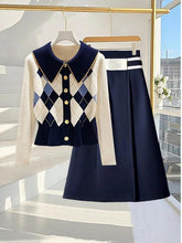 Winter Retro Polo Neck Set