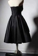 Black Short Prom Dress - Sexy Princess Party Gown - Trendy Mix