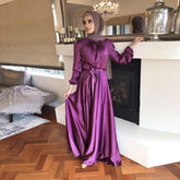 Elegant Golden Rose outfit for muslim Women - Trendy Mix
