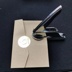 Custom Embossing Stamp With Personal Logo - Trendy Mix