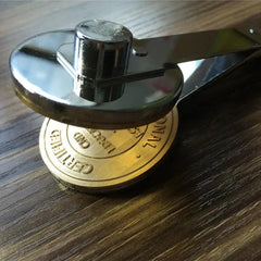 Custom Embossing Stamp With Personal Logo - Trendy Mix