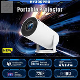 Hy300 Pro Projector Home Theater Entertainment Portable Small Projector - Trendy Mix