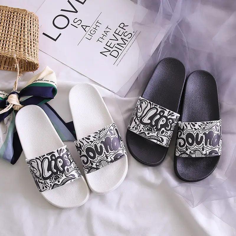 Comfortable Summer Flip Flops - Trendy Mix