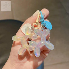 Charming Y2K Style Cartoon Dog Keychains for Trendy Girls - Trendy Mix