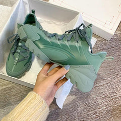 Chunky Sole Versatile Fashion Sneakers - Trendy Mix