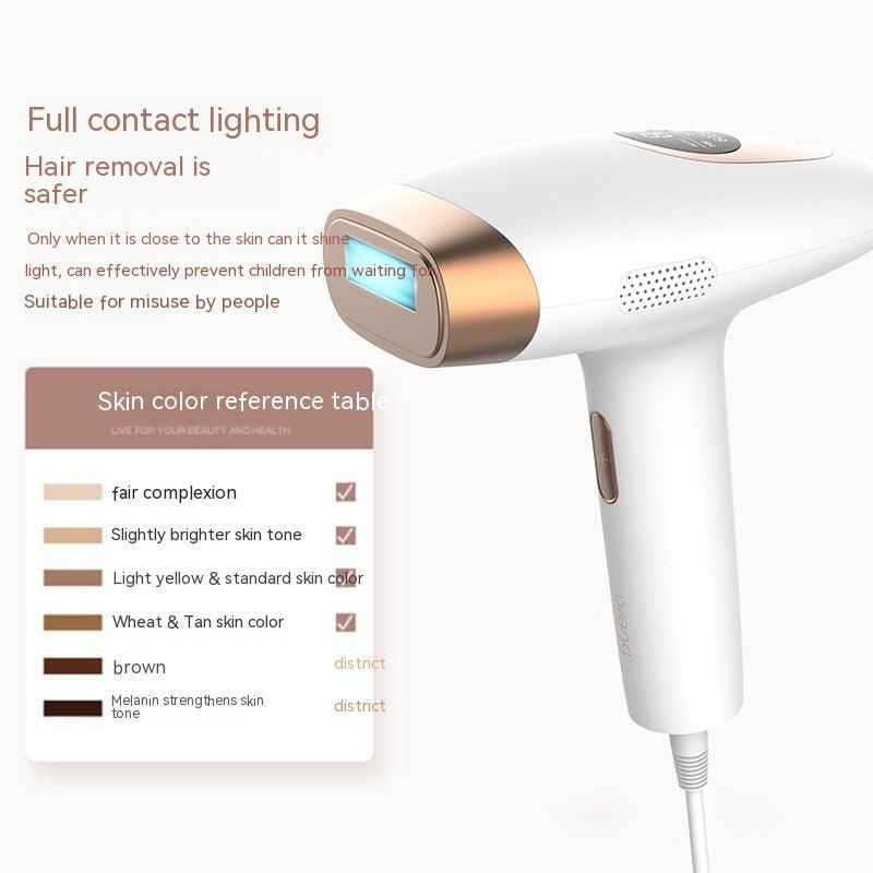 Photon Laser Hair Removal Device for Home Use - Painless Unisex Solution for Arm and Underarm Hair Removal - Trendy Mix