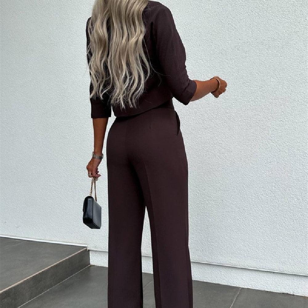 Fashion Tops High Waist Wide Leg - Trendy Mix