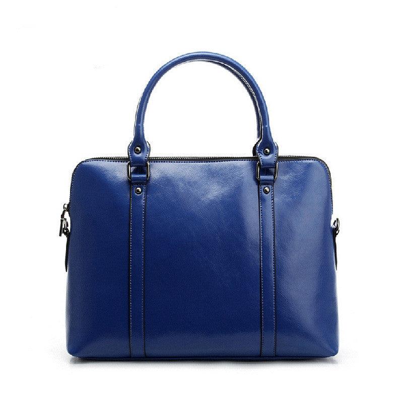 Fashionable lady leather briefcase - Trendy Mix