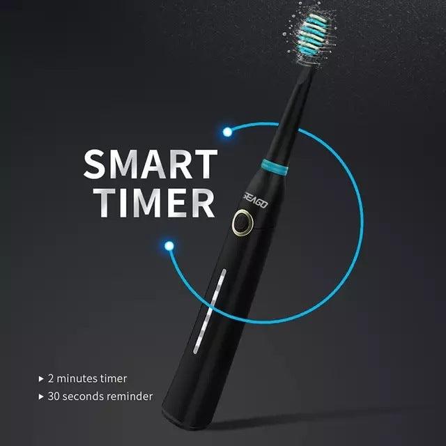 USB Rechargeable Sonic Toothbrush - Trendy Mix