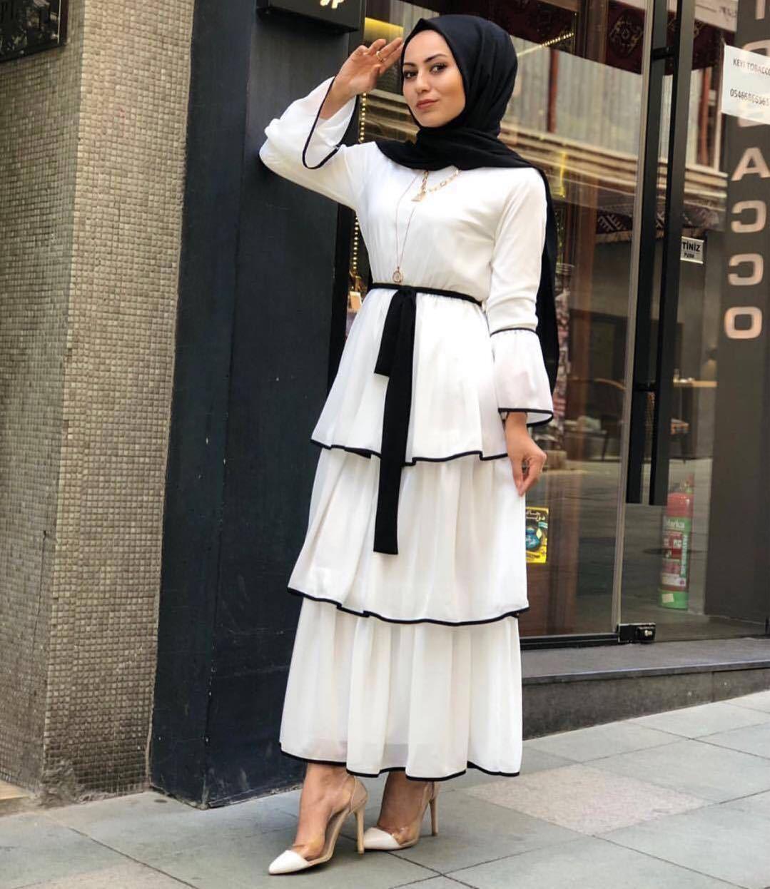 Elegant Turkish Muslim Hijab - Trendy Mix