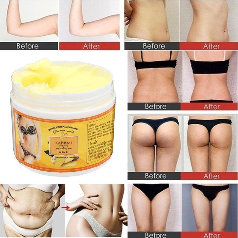 Ginger Infused Firming Massage Cream for Slimming and Skin Revitalization - Trendy Mix