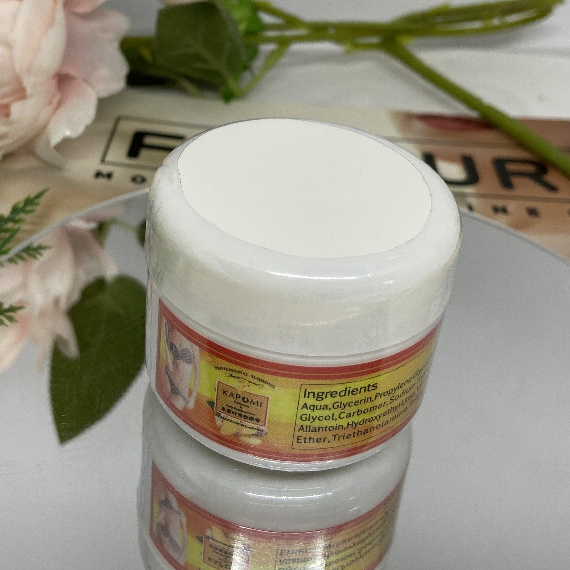 Ginger Infused Firming Massage Cream for Slimming and Skin Revitalization - Trendy Mix