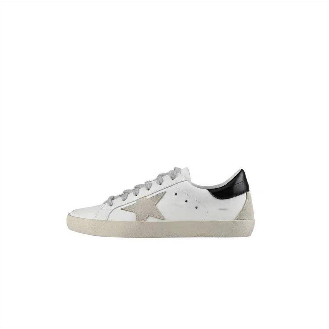 Chic Flat-Bottomed High Star Sneakers for Women - Trendy Mix