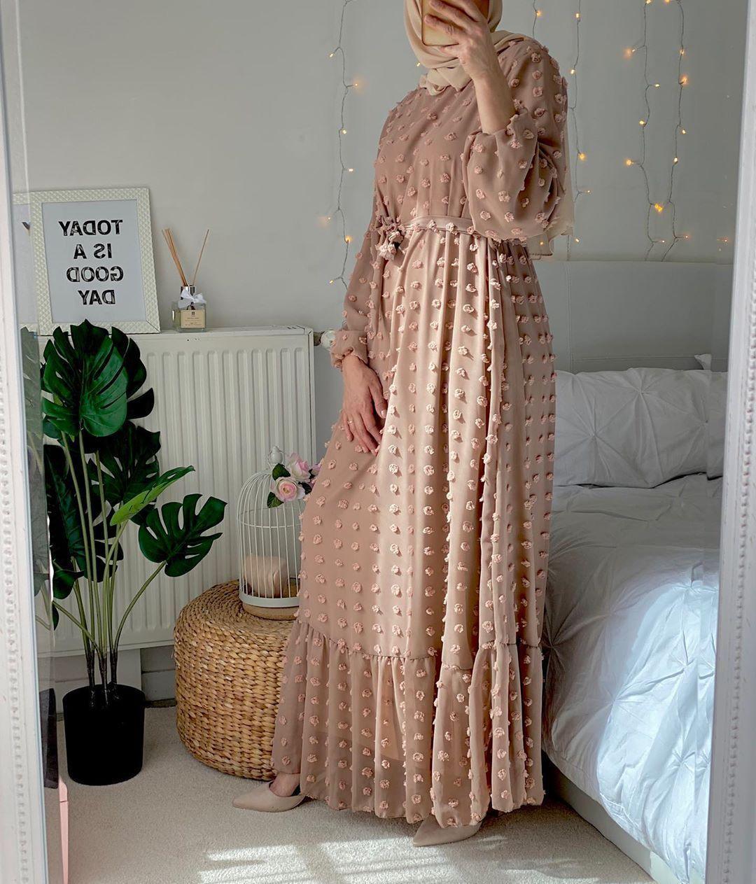 Plus Size Floral Maxi for Middle Eastern Women - Trendy Mix