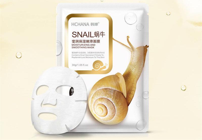 Moisturizing Snail Mask Moisturizes And Brightens Skin Tone - Trendy Mix