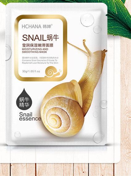 Moisturizing Snail Mask Moisturizes And Brightens Skin Tone - Trendy Mix