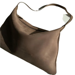 Women's Cowhide Shoulder Bag - Large Capacity - Trendy Mix