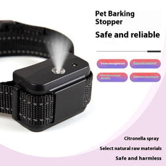 Smart Anti-Bark Dog Training Spray Collar - Trendy Mix