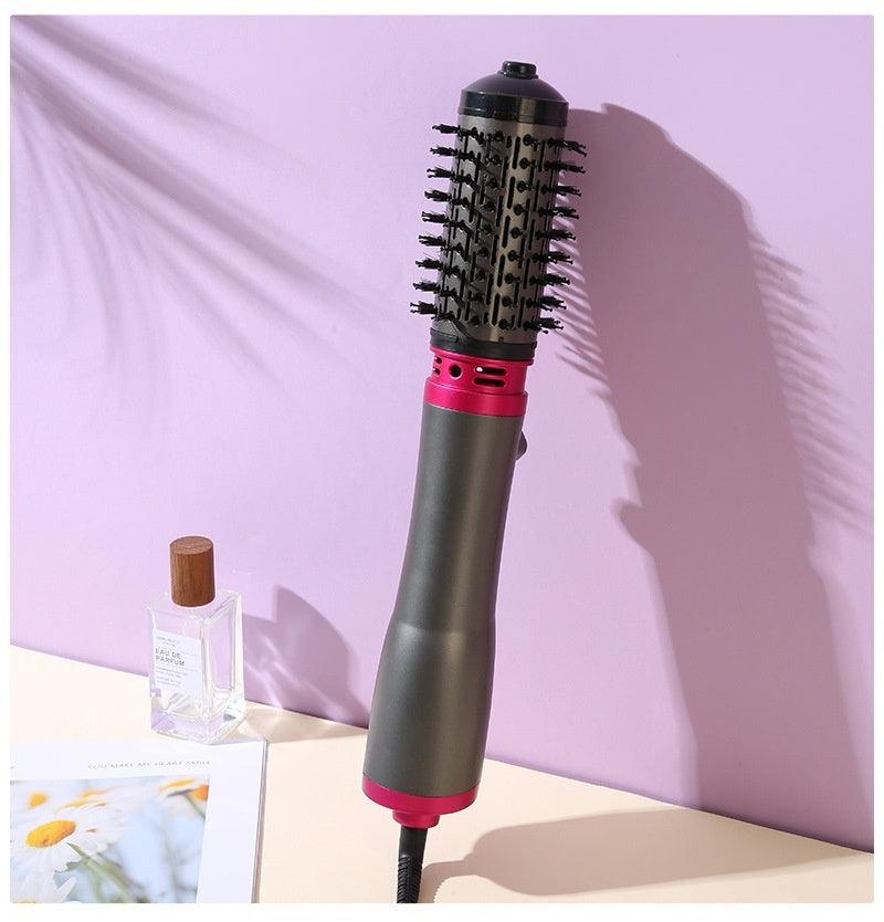 Electric Rotating Hair Curling Comb Two-in-one Constant Temperature - Trendy Mix