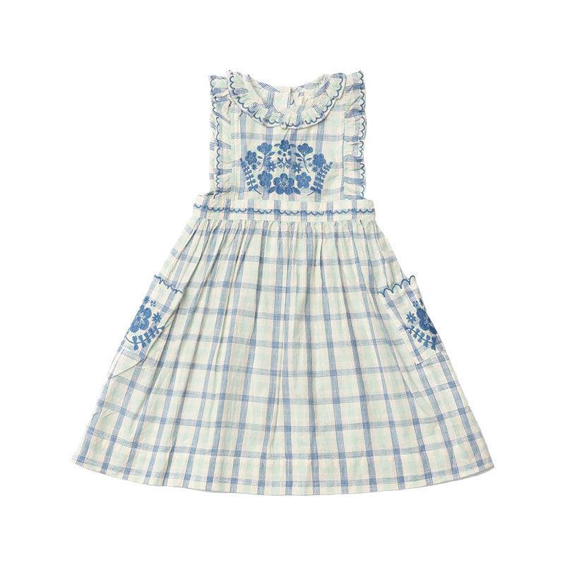 Heavy Industry High-end Embroidery Smocking Children Shirt Princess Dress - Trendy Mix