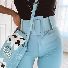 Pencil Pants Women Length Office Lady Pants Suit Trousers - Trendy Mix