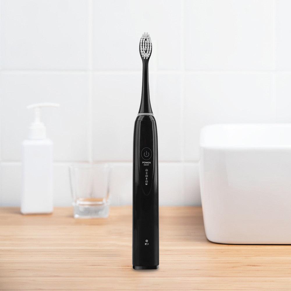 Sonic Inductive Charging Electric Toothbrush with Magnetic Levitation Motor - Trendy Mix