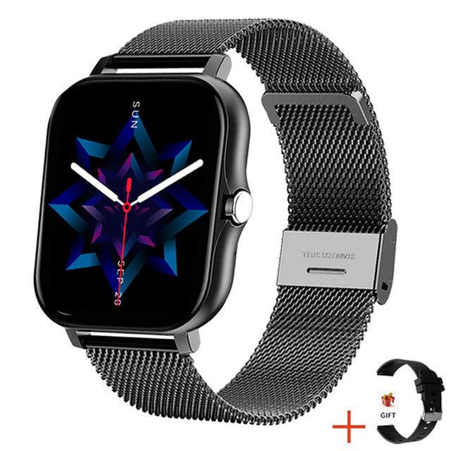 Y13 Smart Fitness Watch with Heart Rate Monitor and Bluetooth Calling - Trendy Mix