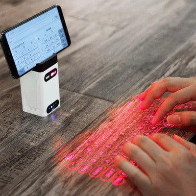 LEING FST Bluetooth Virtual Laser Keyboard with Mouse Function - Trendy Mix