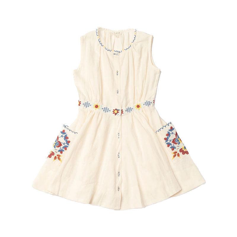 Heavy Industry High-end Embroidery Smocking Children Shirt Princess Dress - Trendy Mix