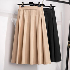 A- Line Skirt Slimming And Fashionable Summer Skirt Fat Sister Plus Size - Trendy Mix