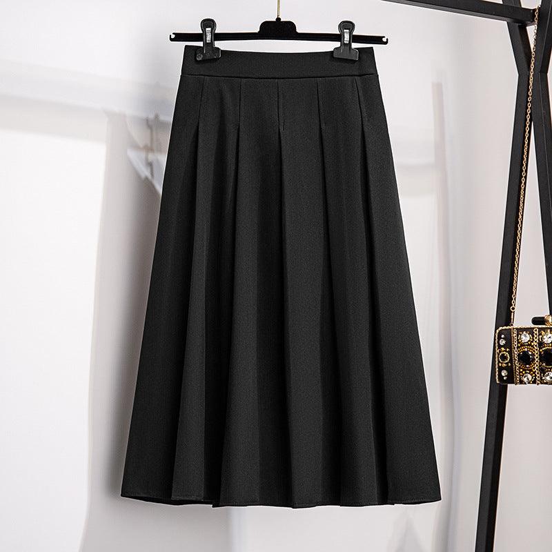 A- Line Skirt Slimming And Fashionable Summer Skirt Fat Sister Plus Size - Trendy Mix