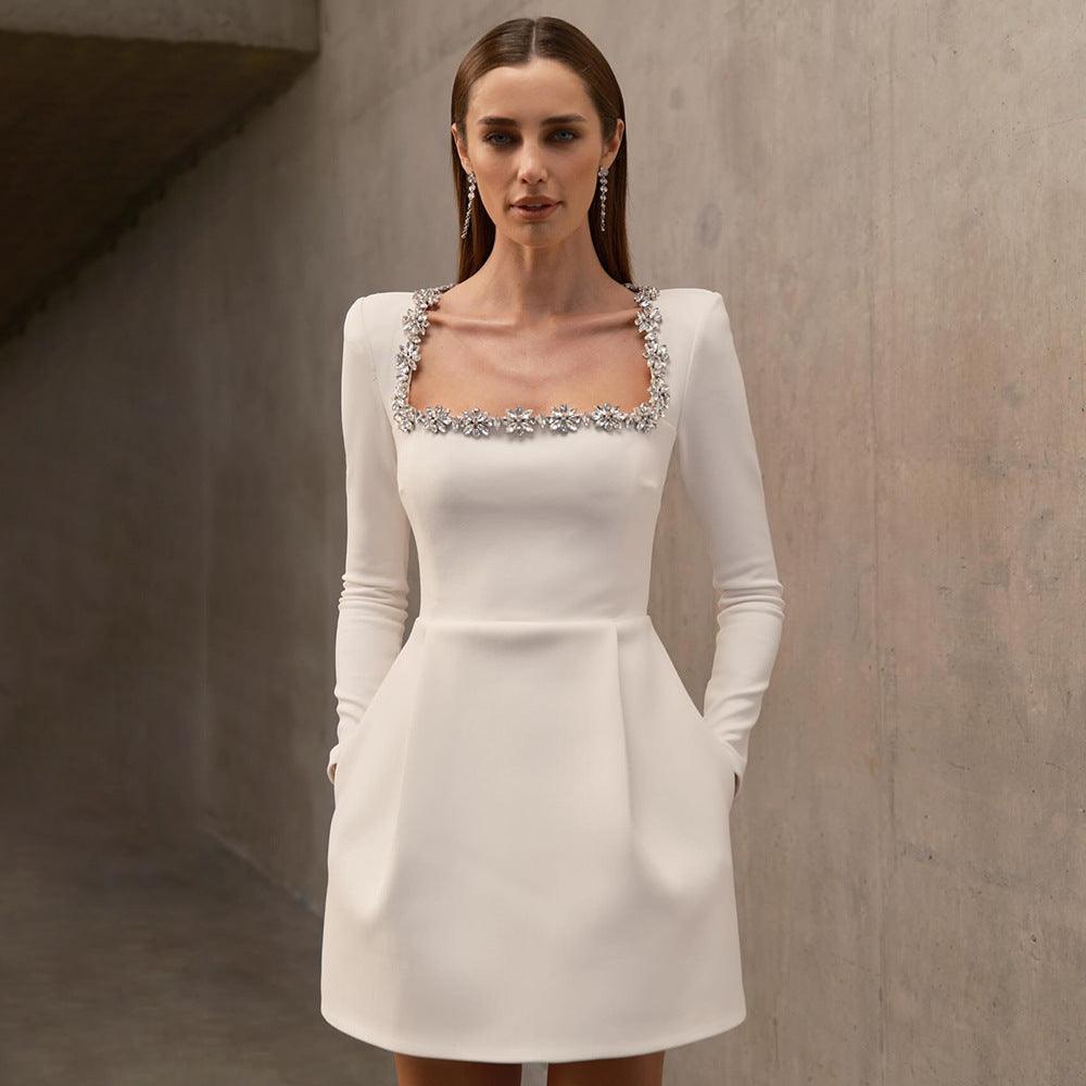 2024 Long Sleeve party Dress - Trendy Mix