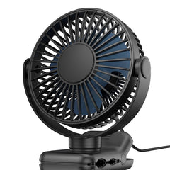 Compact USB Electric Desk Fan for Office and Dorm Use with Cable - Trendy Mix