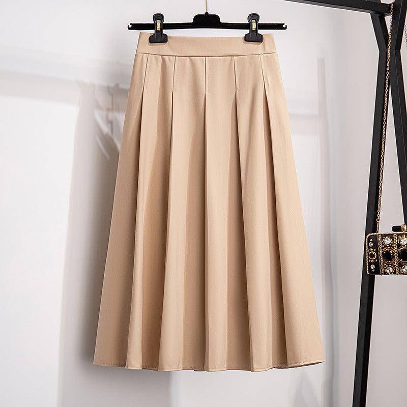 A- Line Skirt Slimming And Fashionable Summer Skirt Fat Sister Plus Size - Trendy Mix