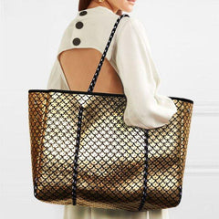 Chic Luxury Shoulder Tote Bag - Trendy Mix