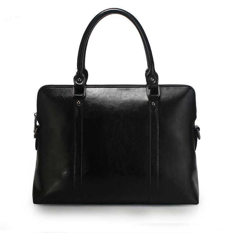 Fashionable lady leather briefcase - Trendy Mix