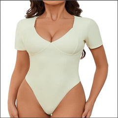 ShapeFlex Slim Fit Corset Bodysuit - Trendy Mix