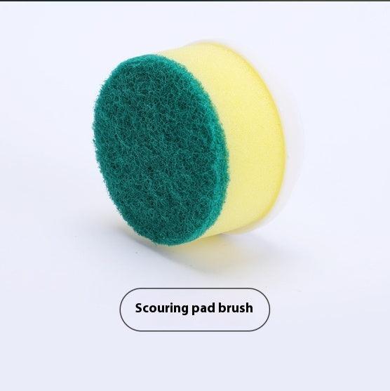 Cordless Electric Spin Scrubber with 4 Brush Heads for Effortless Cleaning - Trendy Mix